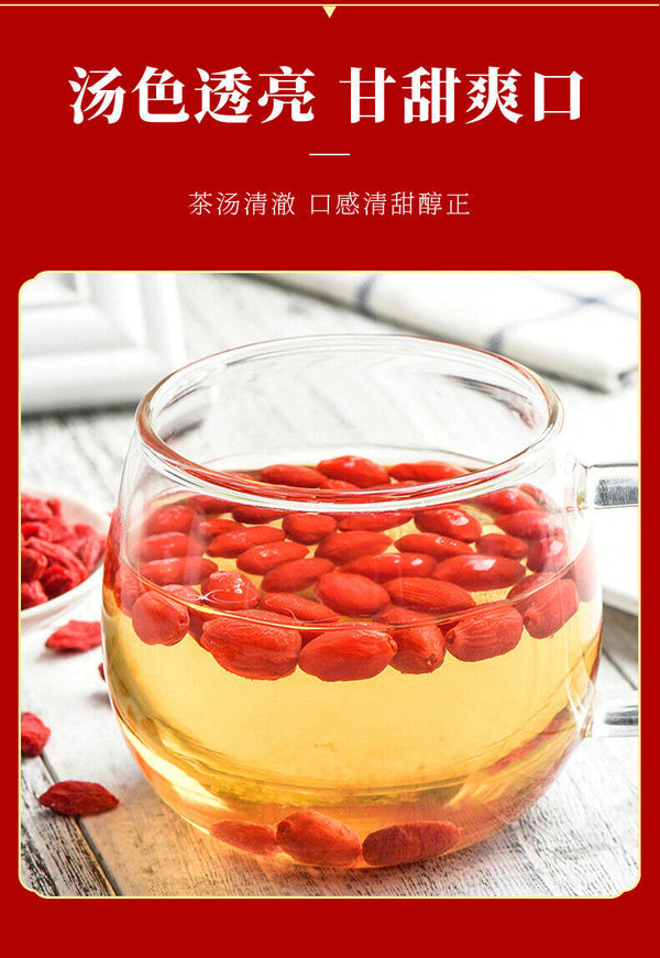 Ningxia Goji Berries 190g Jar, Dried Red Goji Berries for Health Benefits