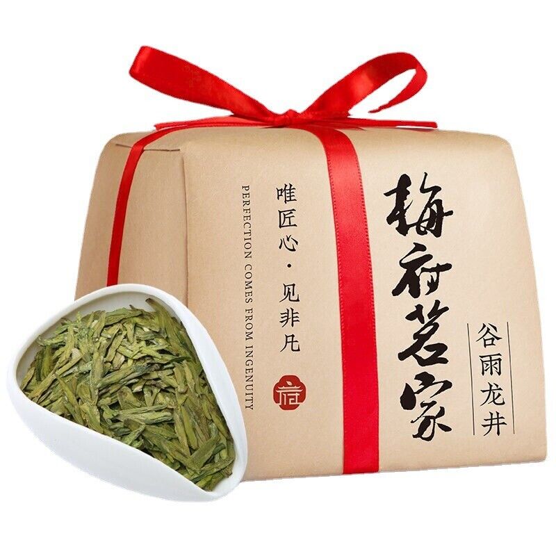 Spring Harvest Long Jing Dragon Well Green Tea 250g Longjing Green Loose Tea Main image