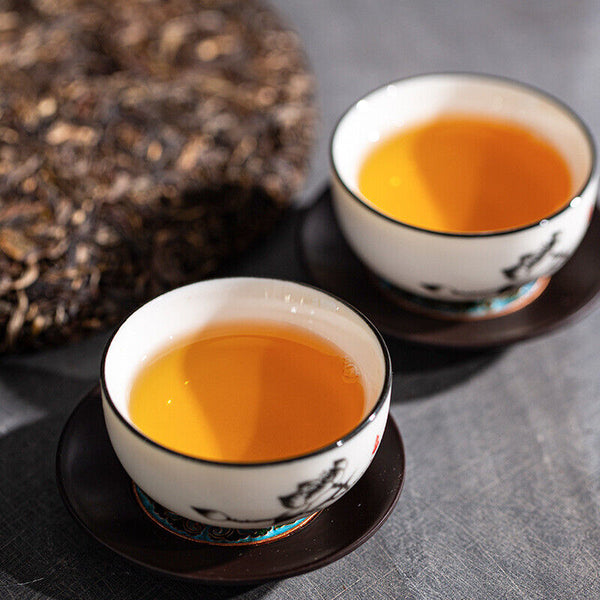 HelloYoung High Quality Yunnan Pu'er Tea Cake 357g Raw Tea Cake