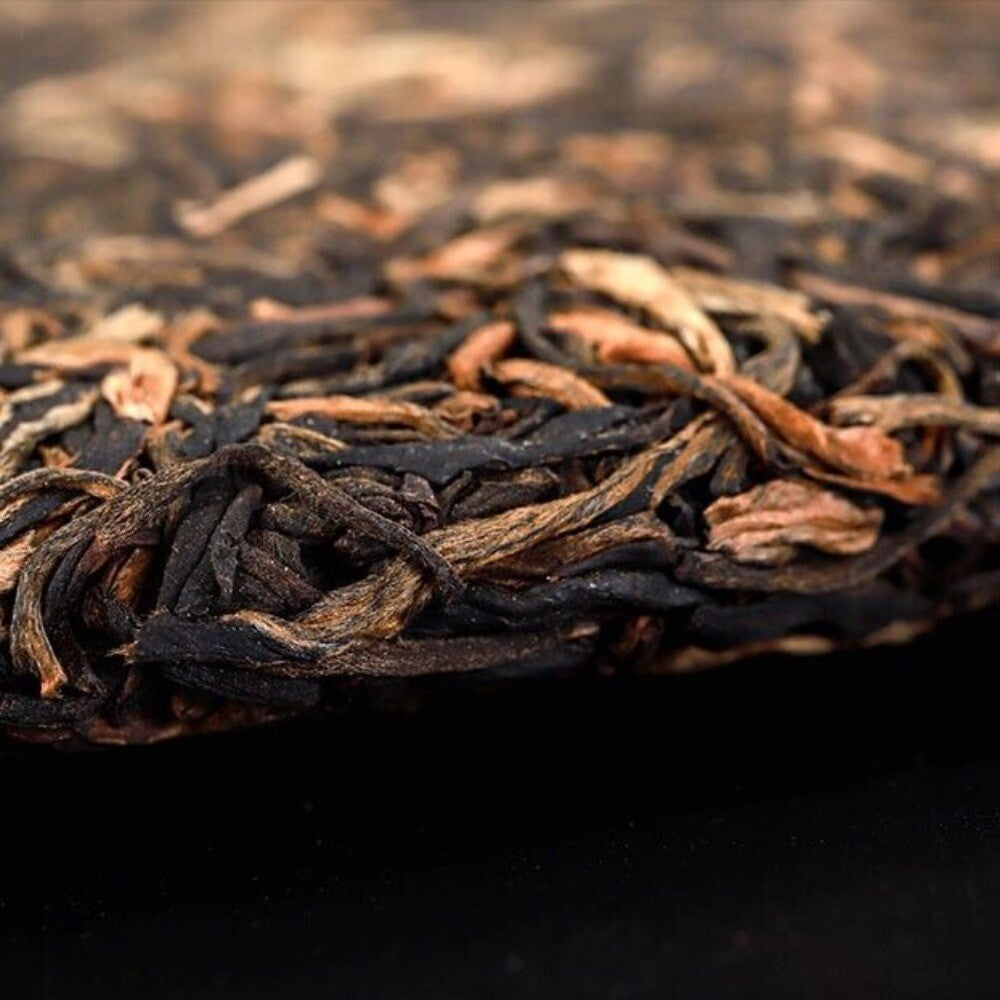 Liming Bajiaoting 2006 Guhua Tea Puer Yunnan Brown Mountain Pu'er Raw Tea 357g