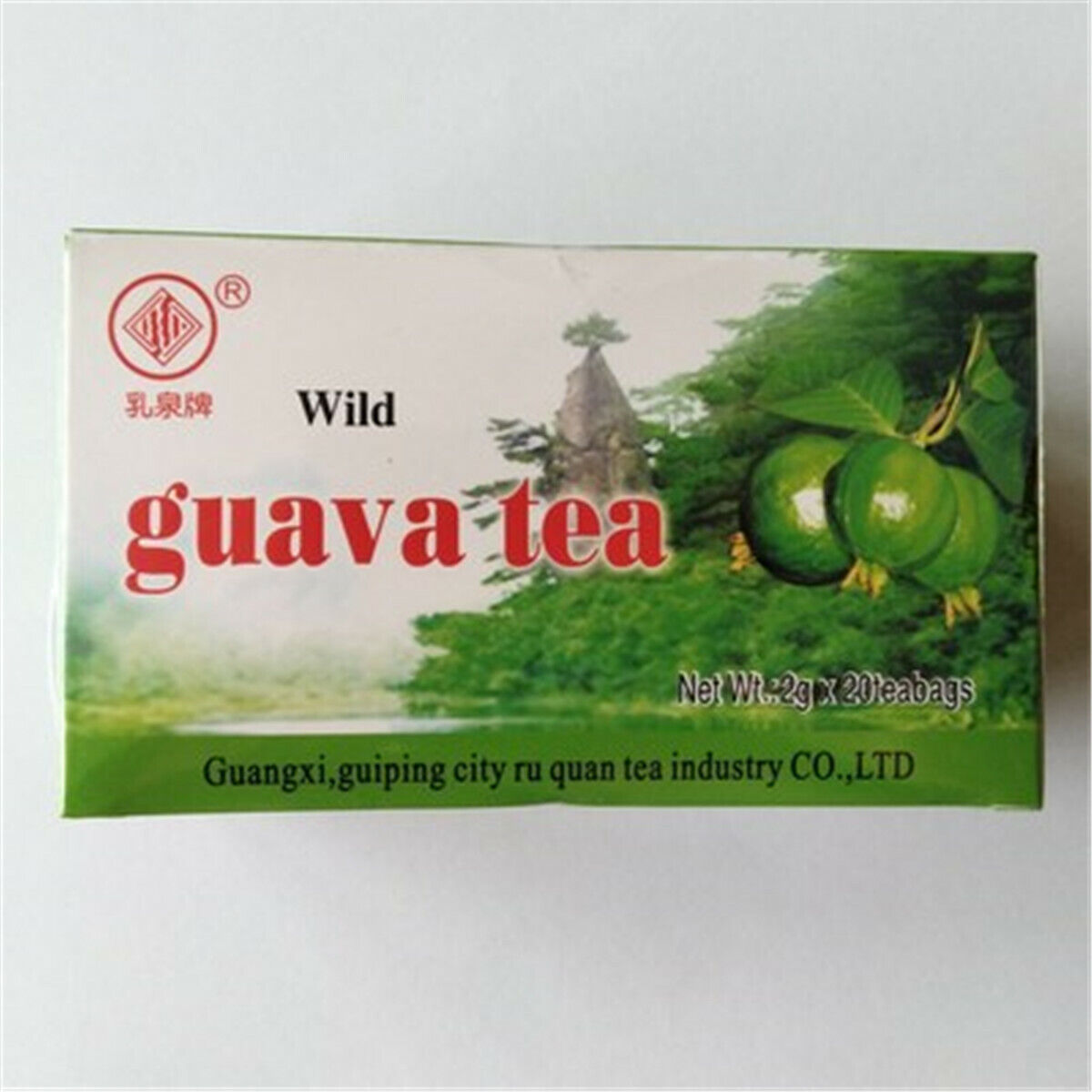 HelloYoung Herbal Tea Tea Bags Organic Green Tea China Tea 100%Natural Guava Leaves Tea 40g Secondary image