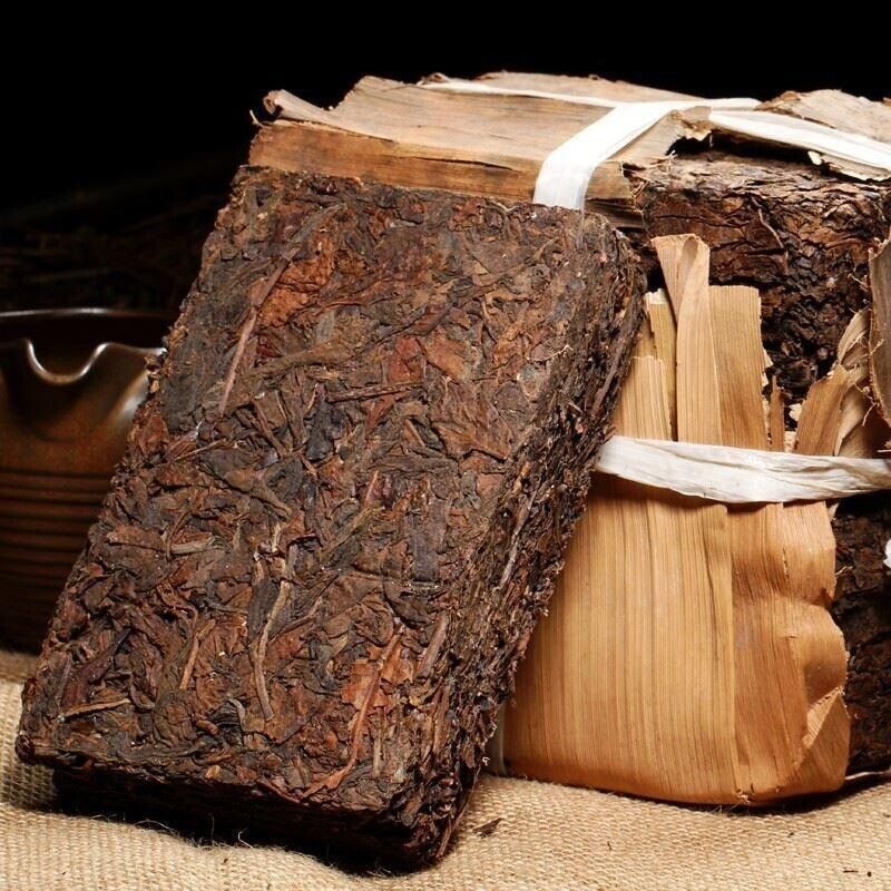 HelloYoung Raw Puer Tea Oldest Puer Tea Ansestor Antique Honey Sweet Dull-red Puer Tea 250g