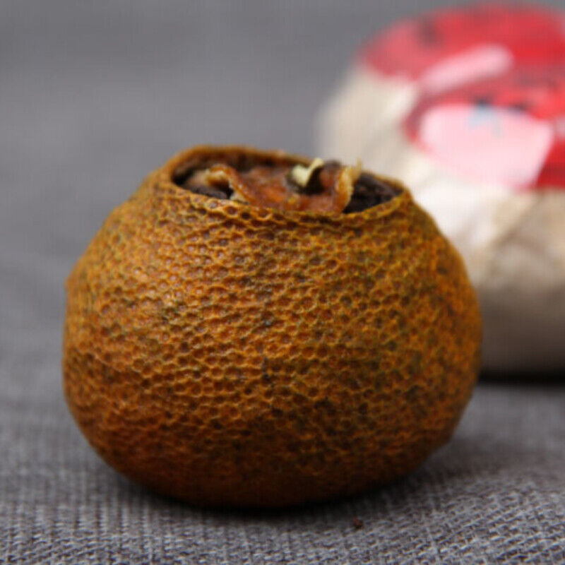 HelloYoung Natural Tangerine Peel Pu'er Tea Big Red Mandarin Pu-Erh Menghai Black Tea 500g
