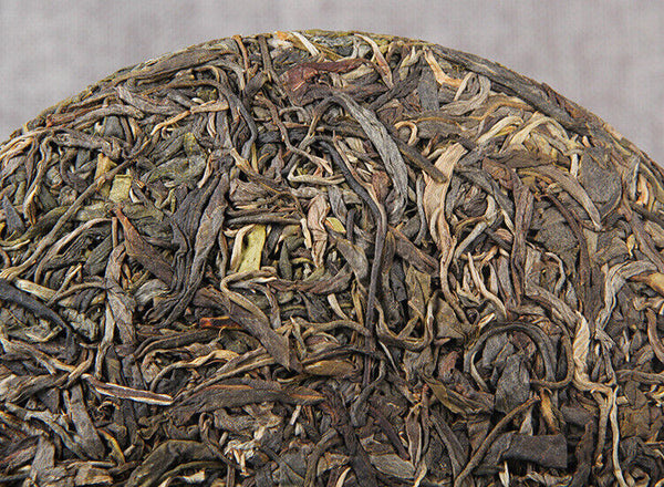 HelloYoung Ancient Tree Tea Puerh Raw 357g TeaCake Traditional Handmade Puerh Pure Material