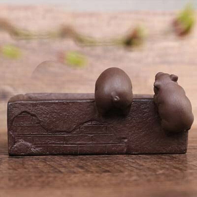 Tea Pet Pig Furnish Articles Home Decoration Kung Fu Tea Accessories Purple Sand