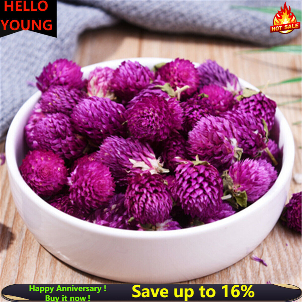 Gomphrena Globosa Flower Tea Healthy Tea Herbal Drink Organic Weight Loss Tea Main image