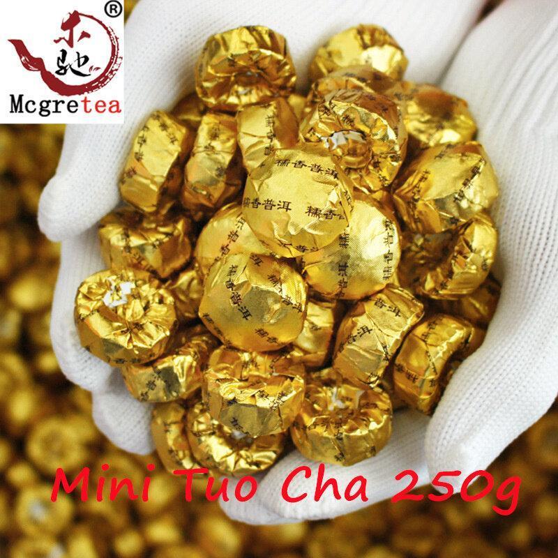 HelloYoung Mcgretea Puer Tea Glutinous Rice Fragrant Puer Tea Xiao Tuo Tea Brick Puer 250g Main image
