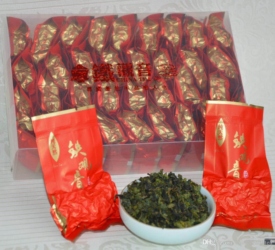 HelloYoung New Tieguanyin Tea China Oolong Tea Tikuanyin Health Tea 64 SMALL Bags 500g Main image