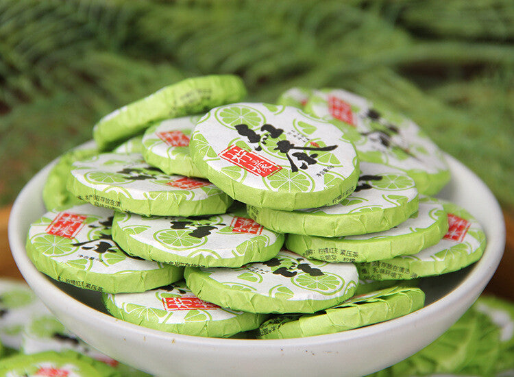 Fengqing Dianhong Premium Tea Yunnan Black Tea Cake Lemon Black Tea Flower Tea
