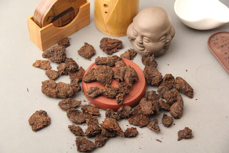 HelloYoung Pu'er Old Tea Head Natural Tuo Super-grade Jinya Menghai Head Cooked 250g