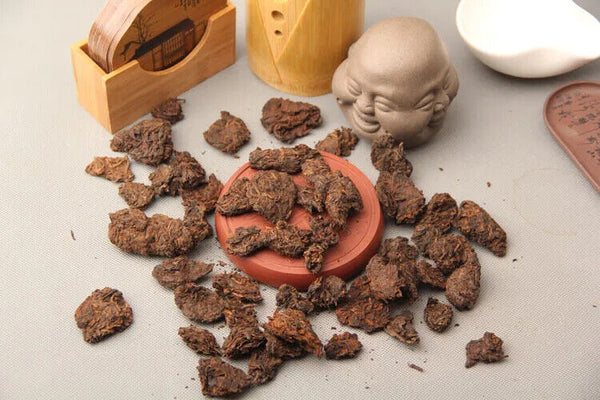 HelloYoung Pu'er Old Tea Head Natural Tuo Super-grade Jinya Menghai Head Cooked 250g
