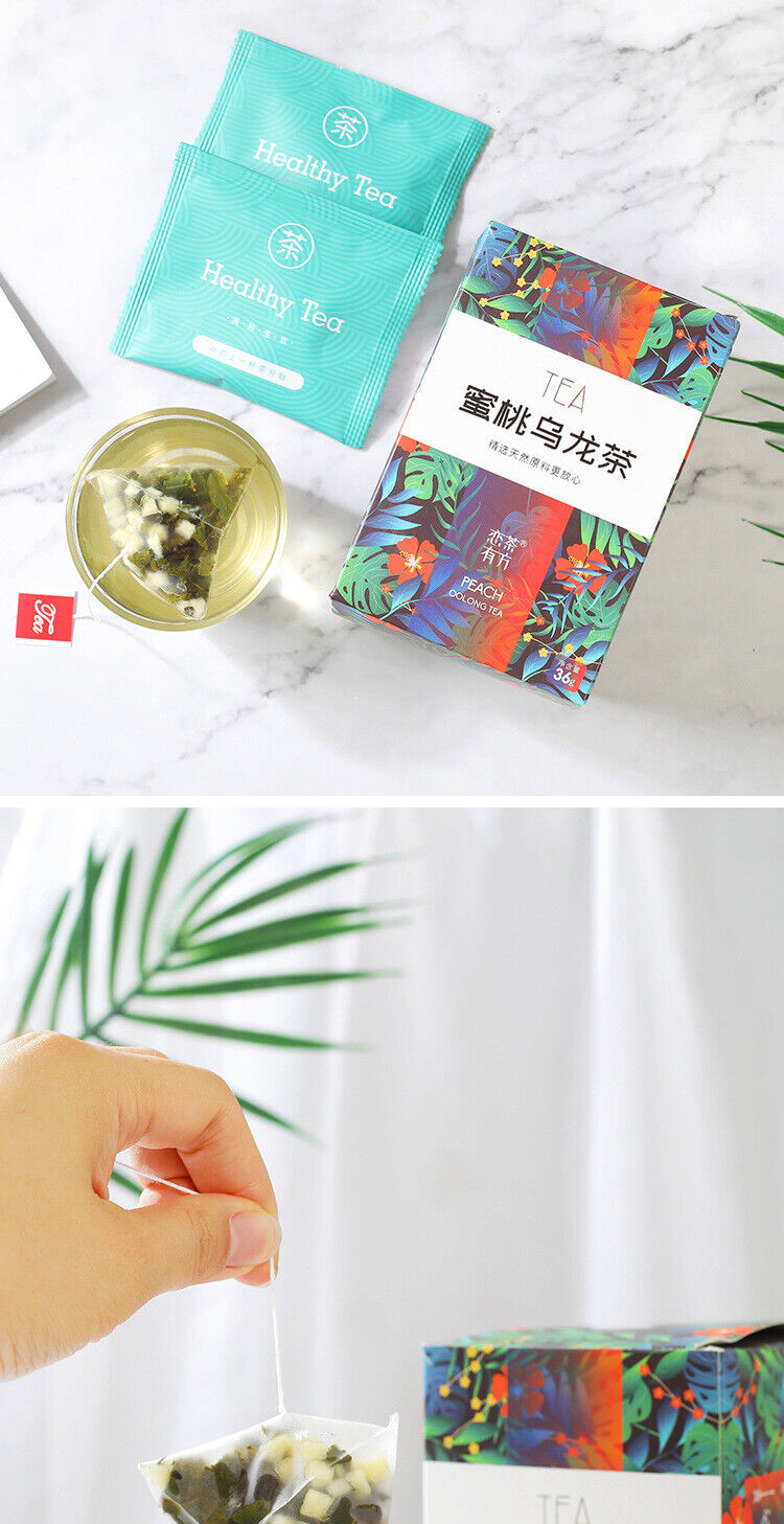 HelloYoung Honey Peach Oolong Tea Fruit Flower Cold Soaked Tea Bag White Peach Oolong Tea