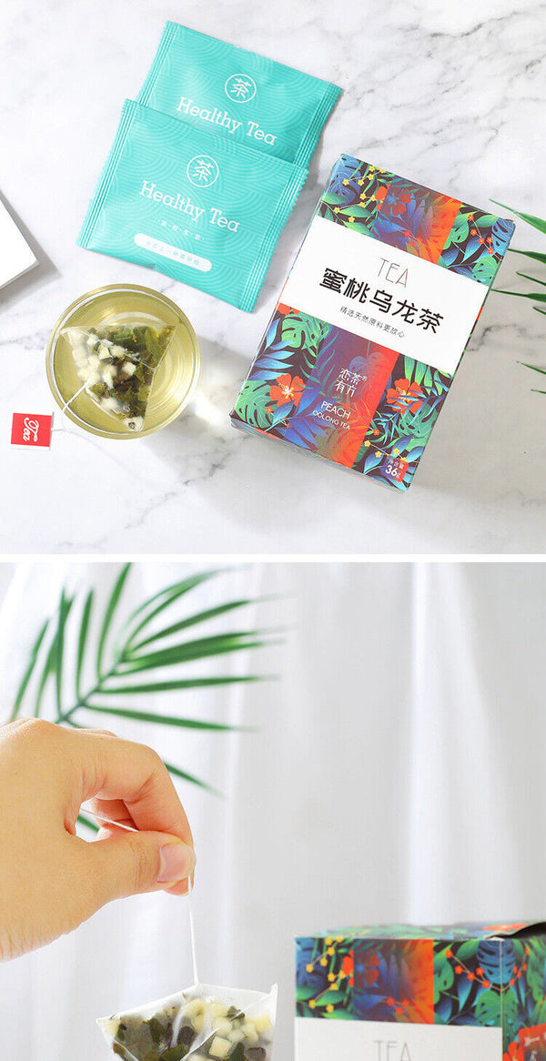 HelloYoung Honey Peach Oolong Tea Fruit Flower Cold Soaked Tea Bag White Peach Oolong Tea