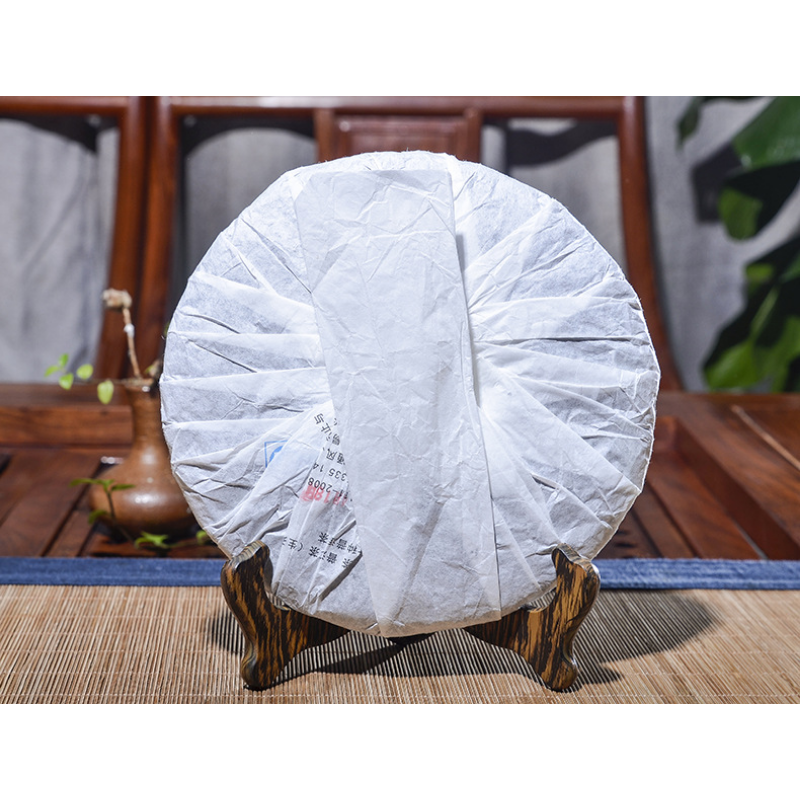 Green Tea da shu cha357g/12.59oz Big  Tea Pu'er Tea Cake Health