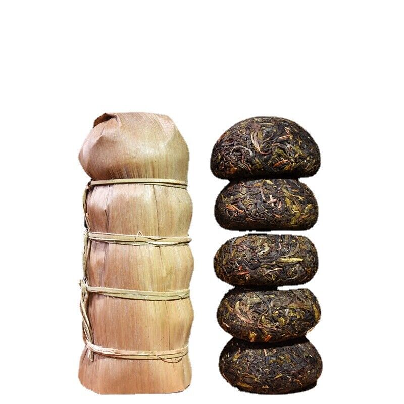HelloYoung Yunnan Puerh Tea Raw Tea Tuo Tea Menghai Ancient Tree Raw Material 500g/1.1lb Main image