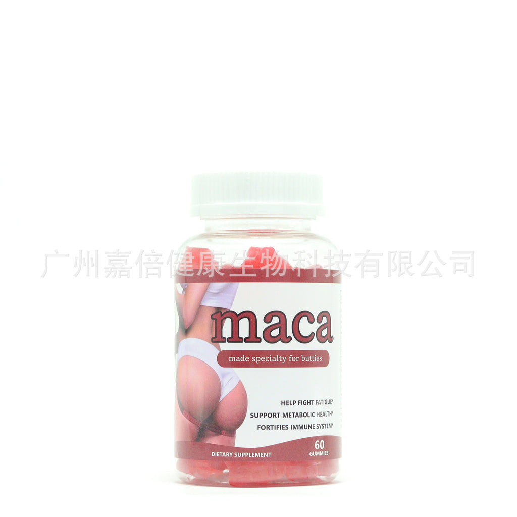 100 % Maca-Wurzel plus Po-straffende BBL-Gummies zur Po-Hüfte-Vergrößerung