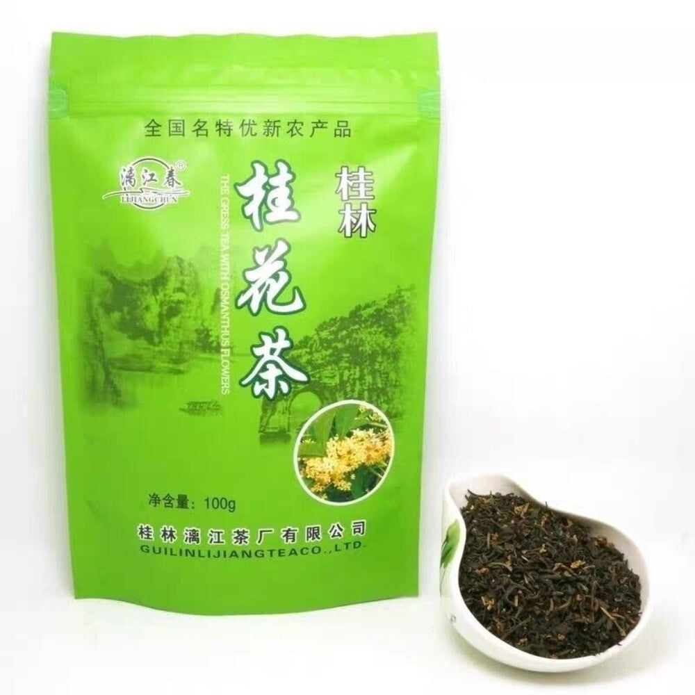 Premium Li River Osmanthus Green Tea Guilin Specialty Natural Spring Flower Main image