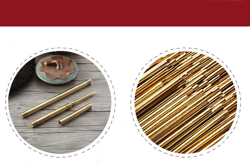 Tea Knife Pu Erh Tea Needle Puer Copper Tea Set Box Accessorie Tool Home Supply