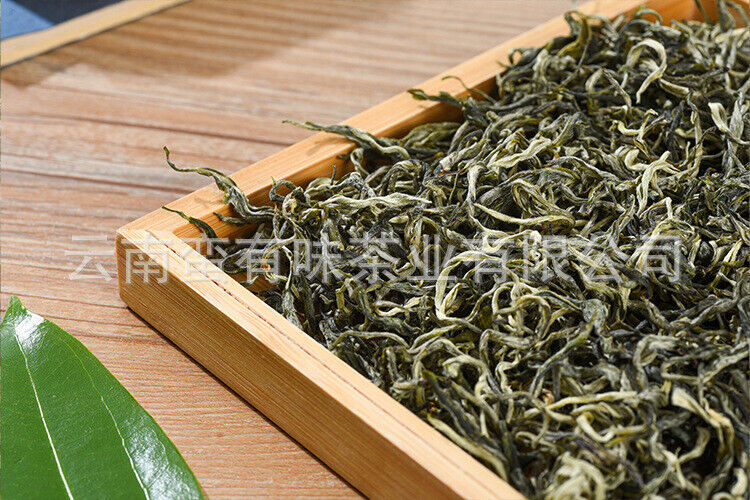 HelloYoung 500g Yunnan green tea Yunnan green tea Mao Jian Mao Feng Hundred tea leaves
