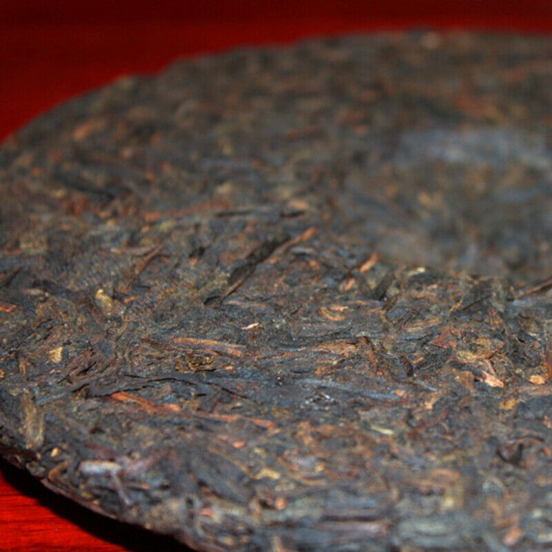 HelloYoung Big Leaf Black Tea Health  Natural Ancient Tree Pu'er Cooked Tea 357g