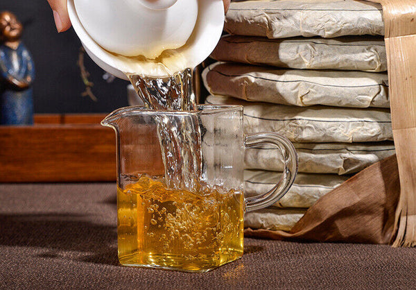 Yunnan Pu'er Tea Raw Tea Cake 357g Ancient Tree Tea Raw Tea Healthy Drink