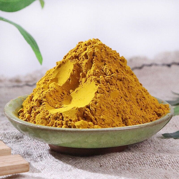 HelloYoung Turmeric Powder Chinese Herbal Medicine High Quality Turmeric Flakes Powder 500g