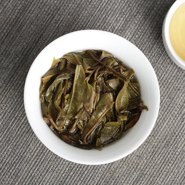 HelloYoung 357g Yunnan Pu'er Tea Banzhang One Leaf (5/1) Puer Raw Cake Seven Seeds Cake Tea