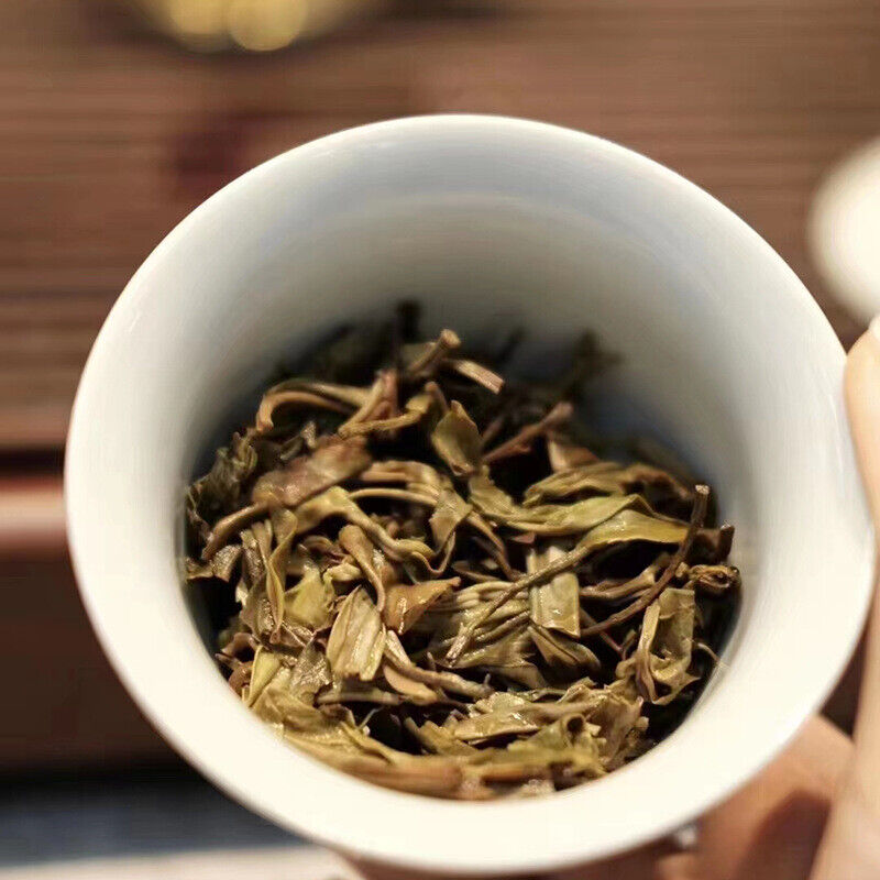 HelloYoung Yunnan Menghai Meng Song Slippery Bamboo Liangzi Early Spring Pu-erh Raw Tea357g