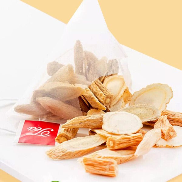 Four Treasures Tea Herbal Tea Huangqi Maidong American Ginseng Codonopsis