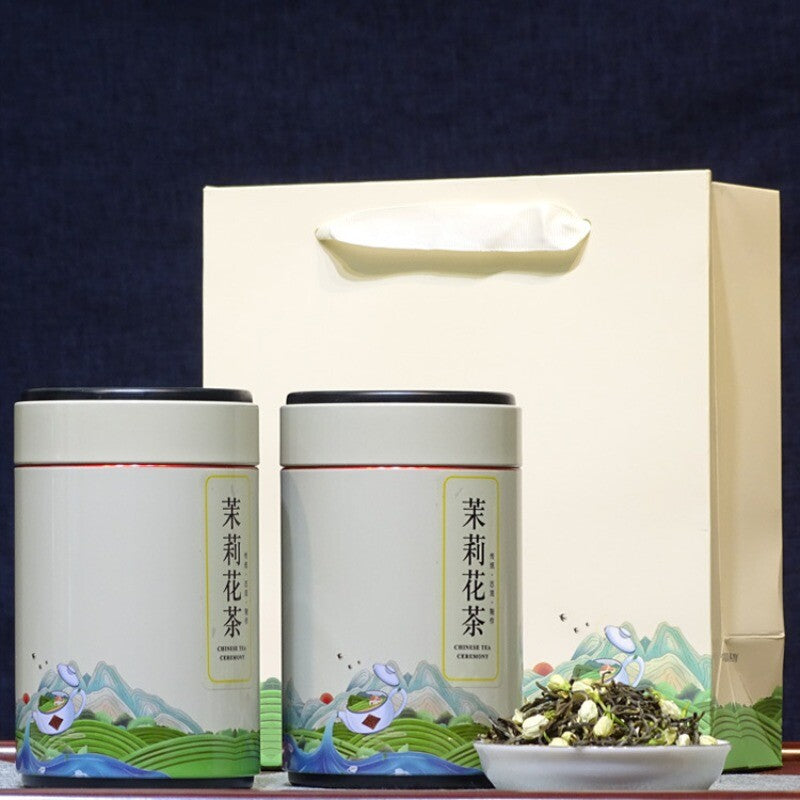 Jasmine Tea Bulk Green Tea New Tea Strong Fragrance Loose Tea Tin 500g Main image