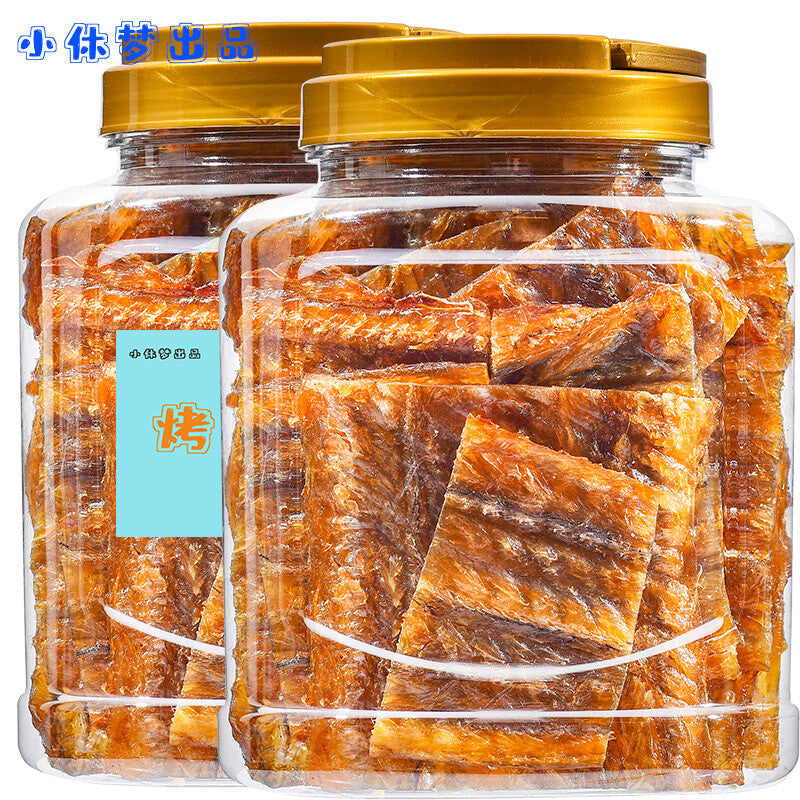 Roasted Eel Slices Snacks Dried Fish Seafood Instant Snacks Grilled Fish Fillet Main image