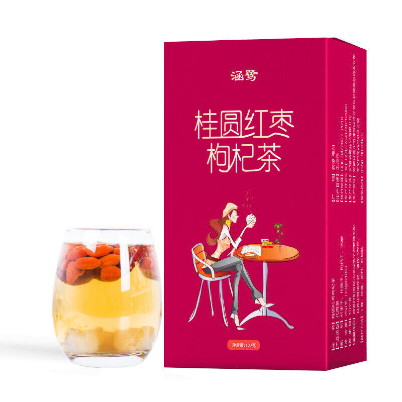 HelloYoung 300g Longan Red Date Wolfberry Herbs Tea Organic Health Herbal Tea Gouqiguiyuan Main image