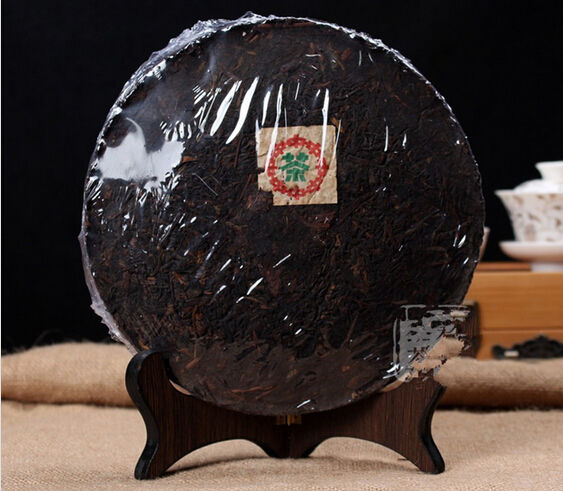 HelloYoung357g made in 1990 Chinese Ripe Puer Tea Naturally Organic Puerh Tea Black Tea