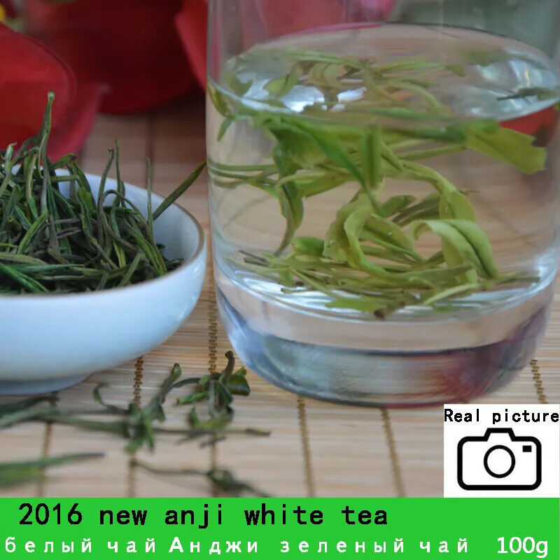 HelloYoung New Organic White Tea Super Anji baicha needle Tea for Health Care Tea 100g Main image