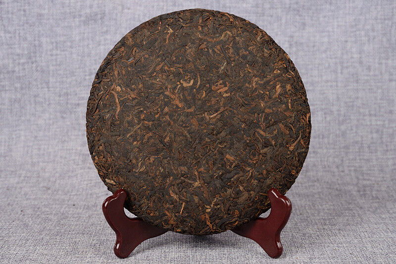 HelloYoung Yunnan Tea Puerh Tea Ripe Tea 357g Tea Cake Banzhang Golden Bud Ripe Puer Tea