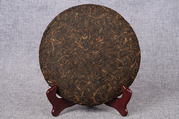 HelloYoung Yunnan Tea Puerh Tea Ripe Tea 357g Tea Cake Banzhang Golden Bud Ripe Puer Tea