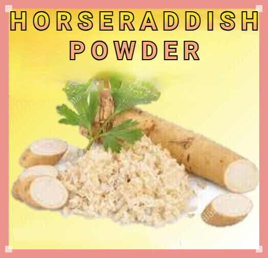Horseradish Powder - Organic Superfood (Armoracia Rusticana) 250g Main image