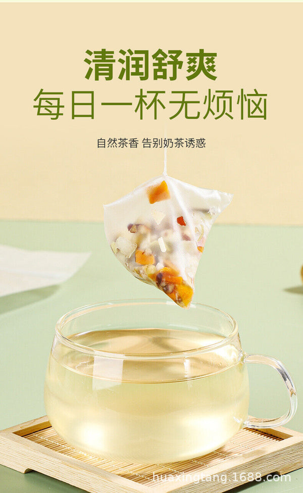 HelloYoung 120g/bag bamboo cane thatch root snow pear tea snow pear white thatch root bag