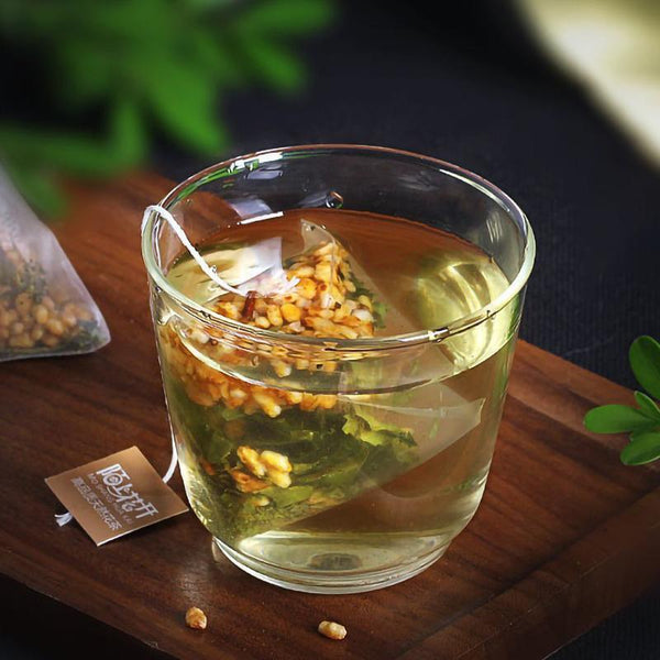 Yellow Buckwheat Premium Genmaicha Tea Boosts Digestion Japanese Tea Barley Tea
