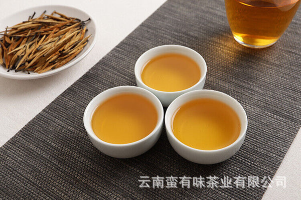 HelloYoung 500g Yunnan Yunnan black tea Fengqing big gold needle honey golden needle tea