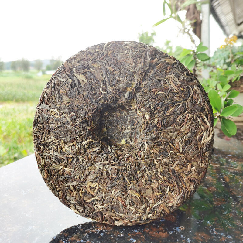 HelloYoung Top Zhonghongying KunLushan Cha Ancient Tree Tea 357g Organic Pu'er Spring Tea
