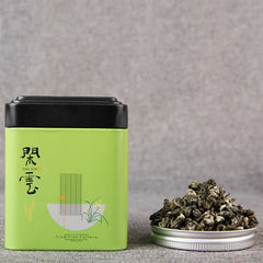 HelloYoung Premium Slimming Tea 80g Yunnan Biluochun Green Tea Loose Leaf Iron Box Gift Tea