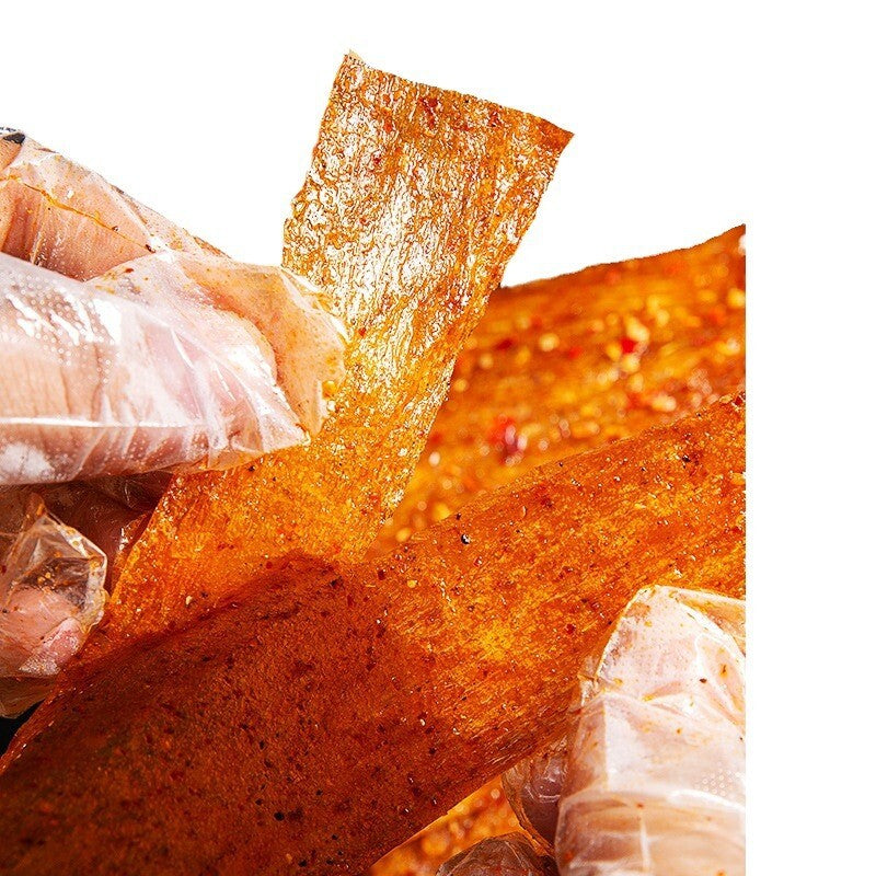 Jiangxi Spicy Strips Handmade Tofu Skin Old School Snack Childhood Memory Main image