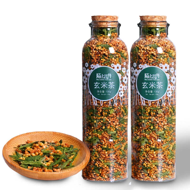 Brown Rice Green Tea Japanese Sushi Brown Rice Green Tea Bag Organic Genmaicha Main image