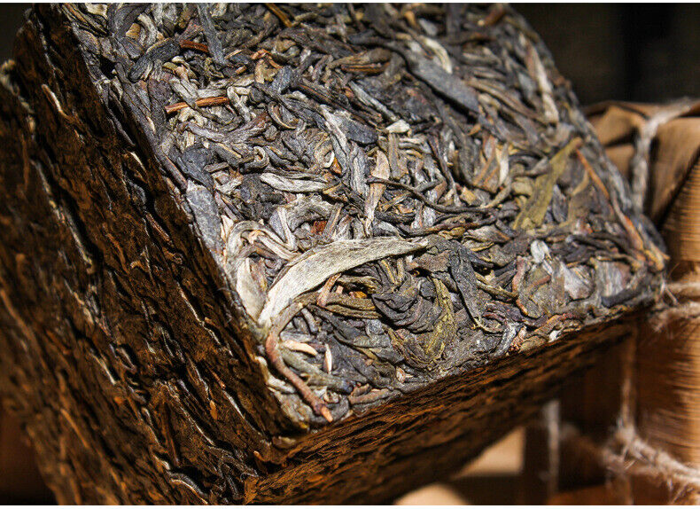 HelloYoung Natural Yunnan Pu'er Raw Tea Brick 500g Pu'er Raw Tea Brick Healthy Drink