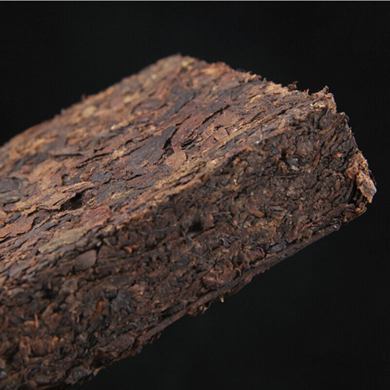 HelloYoung Ripe Tea Health  Jujube Fragrant Brick Big Leaf Old Pu'er Tea 250g