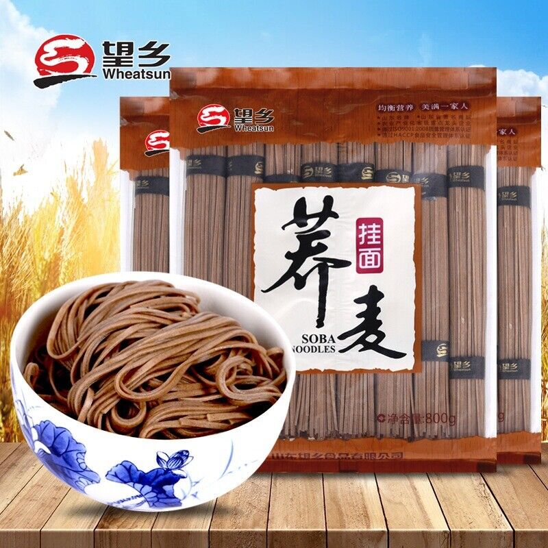 HelloYoung Triticale Soba Noodle Triticale&Tartary Buckwheat Noodle Low Fat Sugar Salt 800g