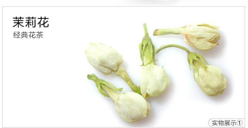 50g Blütentee Jasmintee Natürlich Bio Blühender Kräutertee Vorfrühling
