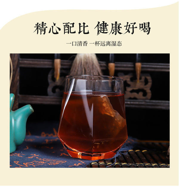 Du Zhong Xiong Flower Tea Houttuynia Kudzu Goji Ginseng Men’s Tea