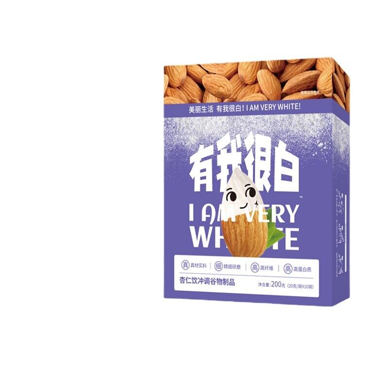 Almond Seven White Drink Dietary Fiber Breakfast Substitute Powder Almond Powder Main image
